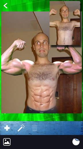 Body Gym Editor Foto - Stiker Otot screenshot 2