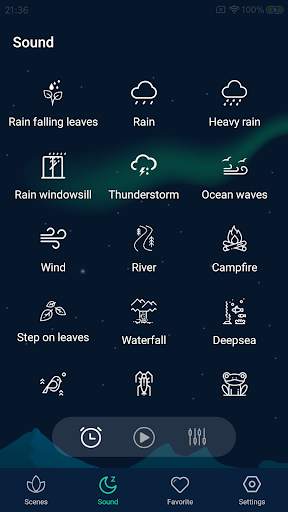 Sleep Sounds - Relaxing sounds, Sleep screenshot 2