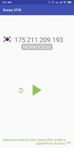 Korea VPN - Plugin for OpenVPN screenshot 3