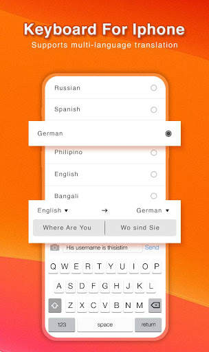 keyboard for ios 13 - Keyboard for iPhone screenshot 3