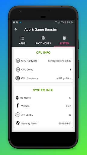App & Game Booster { Root } screenshot 4