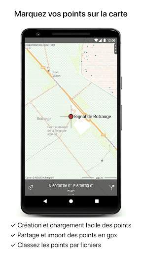 Topo GPS Belgique screenshot 6