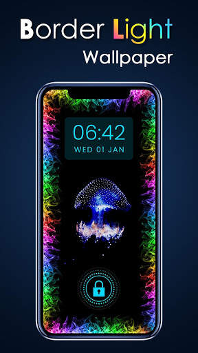 Light Border Wallpaper - Color Line Border screenshot 3