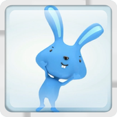 Colored bunnies Live Wallpaper icon