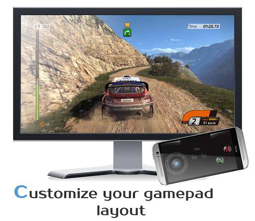 DroidJoy Gamepad Joystick Lite screenshot 5