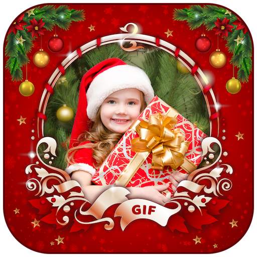 Merry Christmas GIF Photo Frame : Christmas Editor 2.4