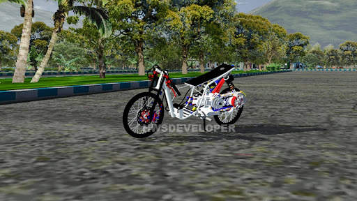Drag Bike Simulator Mod Bussid screenshot 1