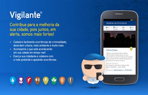 Vigilante App screenshot 1