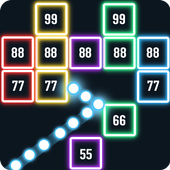 Bricks Breaker Glows 2 : Puzzle Challenge icon