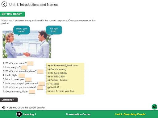 Basic Tactics for Listening, 3rd Edition screenshot 7