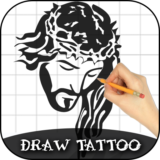 Learn How to Draw Tattoo - Self Tattoo Maker आइकन