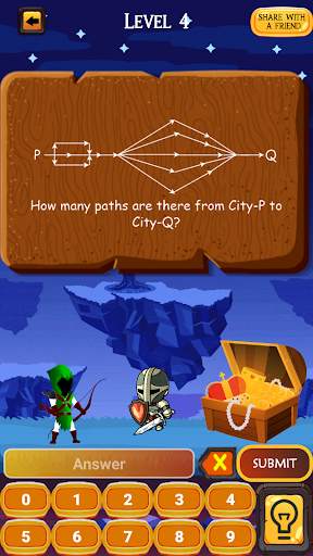MathKing - Math Games with Maths Puzzles & Riddles screenshot 1
