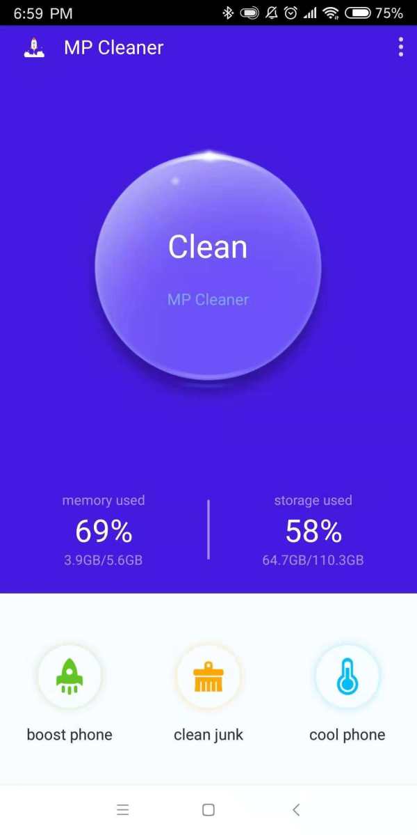MP Cleaner (battery saver) screenshot 1