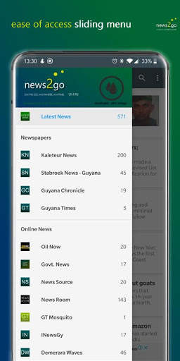 Guyana News 2 Go screenshot 1