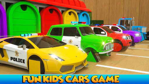 Learn Colors with Kids Car Race screenshot 1