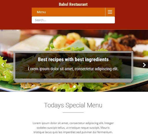 Babul Restaurant screenshot 3