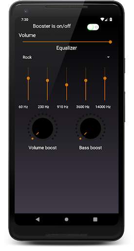 Volume Booster for Headphones with Equalizer screenshot 1