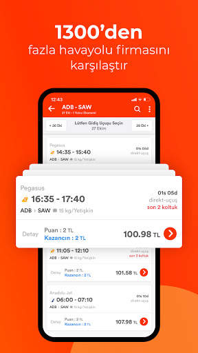 Turna - Uçak ve Otobüs Bileti screenshot 4