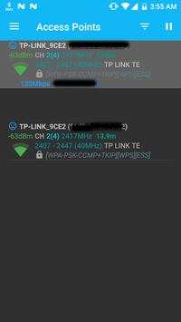 WiFi Analyzer screenshot 1