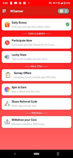 WGamer - Free Diamond Giveaway screenshot 2