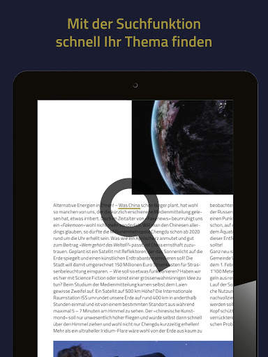 ORION-Zeitschrift screenshot 7