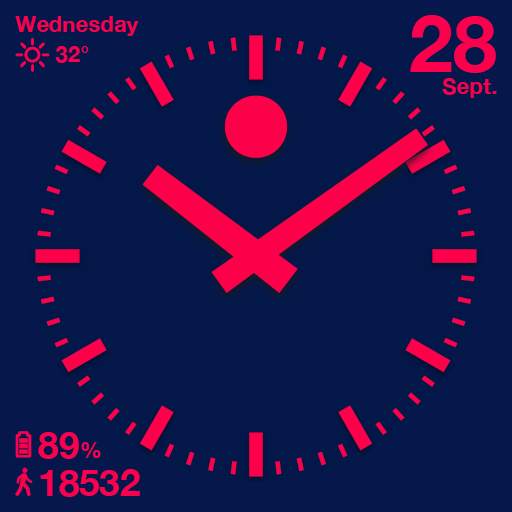 SwissClock Wallpaper and Widget 1.5