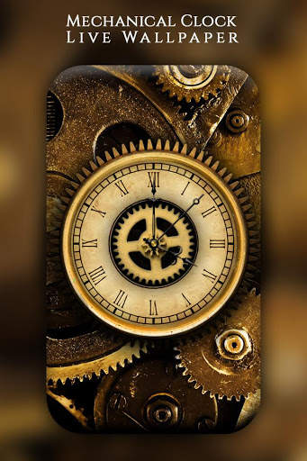 Mechanical Clock Live Wallpaper screenshot 5