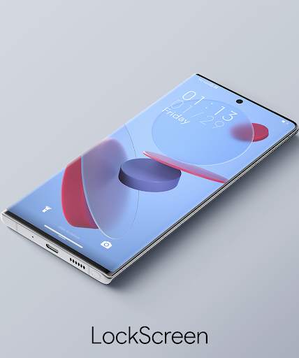 MIUI12.5 Geometry Live Theme for EMUI 11/10/9/8/5 screenshot 1