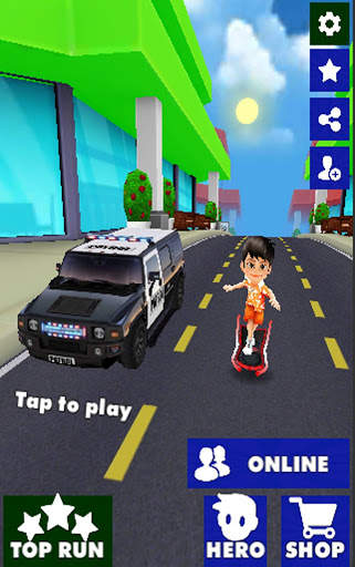 Subway Kid Runner 3D - endless subway game screenshot 1