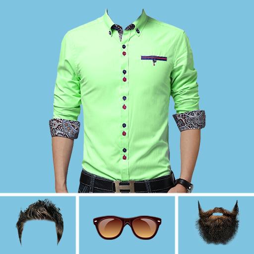 Man Pro Shirt Photo Suit icon