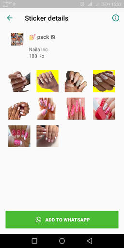 Nail Stickers For Whatsupp 💅 screenshot 7