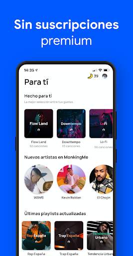MonkingMe - Descargar musica screenshot 3