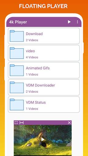 4K Player – Full HD Video Player - VidMedia 3 تصوير الشاشة