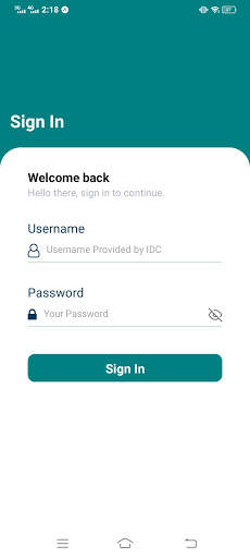 IDC HRM screenshot 3
