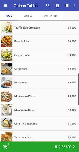 Quinos TAB Point of Sales screenshot 2