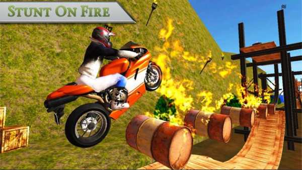 3D Racing on Bike Trial Xtreme : Real Stunt Rider screenshot 1