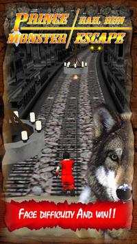 Prince Endless Run - Temple Rail Road Wolf Runner screenshot 4