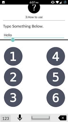 Braille Keyboard screenshot 2