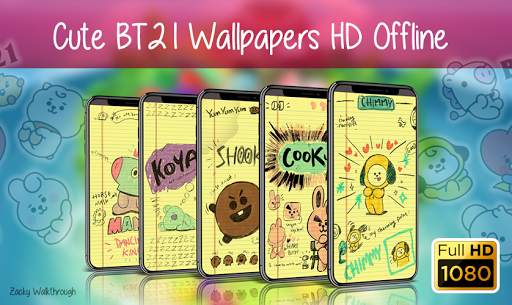 Cute BT21 Wallpapers HD Offline screenshot 3