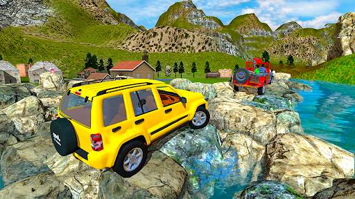 4x4 SUV Jeep Driving Simulator screenshot 5