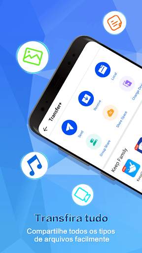 KeepDrop - SHARE Apps, transferência de arquivos screenshot 1
