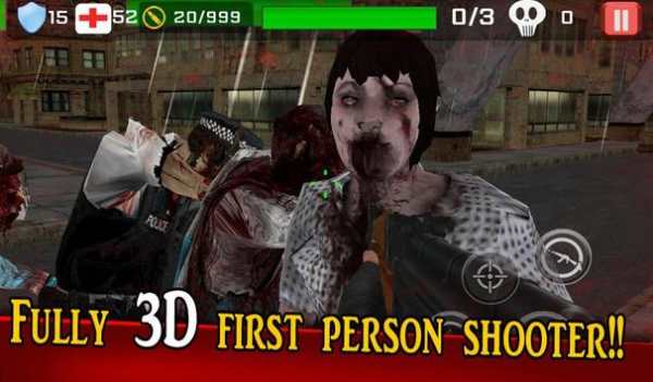 Zombie Hunter-Sniper City 3D screenshot 3