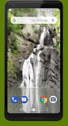 Mountain Waterfall Video Wallpaper screenshot 1