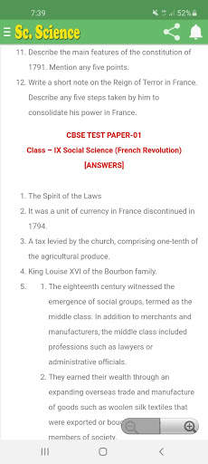 Social Science Class 9 Mobile App screenshot 6