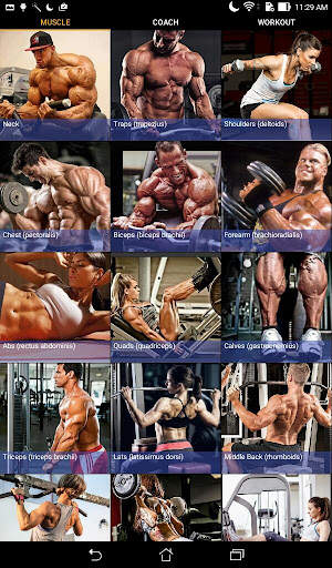 Gym workout screenshot 1