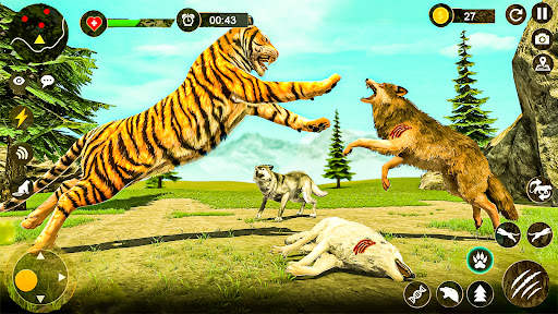 Wild Tiger Hunt Survival Games screenshot 2