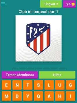 Tebak Negara Club Bola screenshot 10