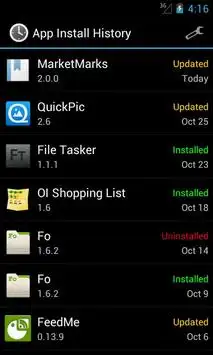 App Install Tracker screenshot 1