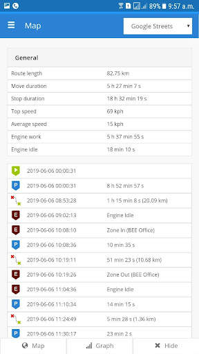 BEE Telematics screenshot 2