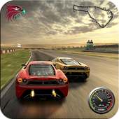 Real deriva coche rally: off road dirt racing